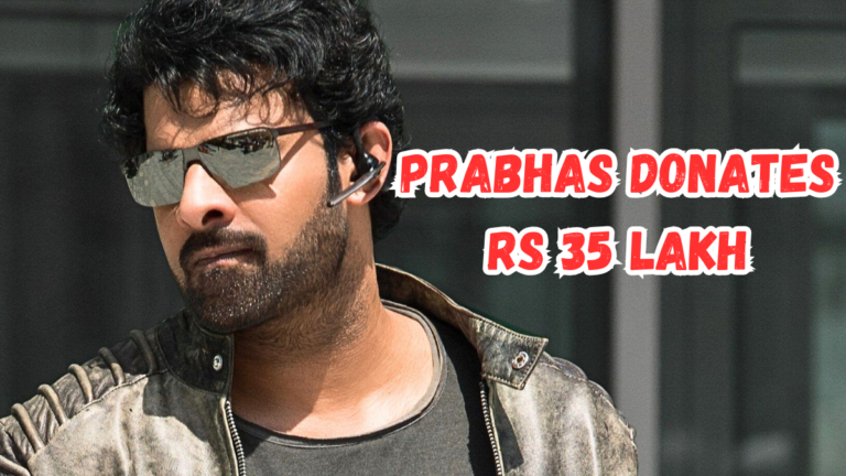 Prabhas donates Rs 35 lakh to Telugu Film Directors Association